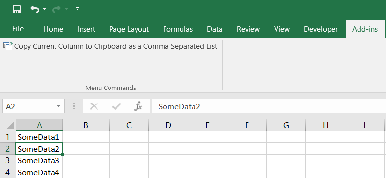 How To Create A List In Excel With Commas